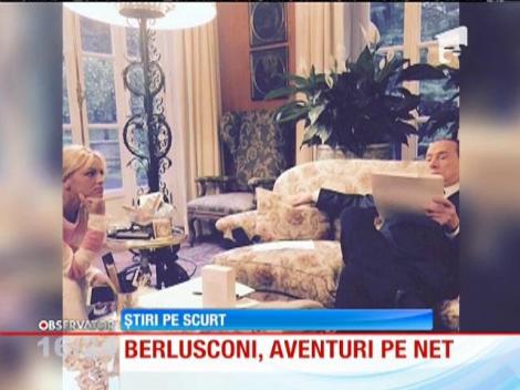 Silvio Berlusconi, internaut înrăit