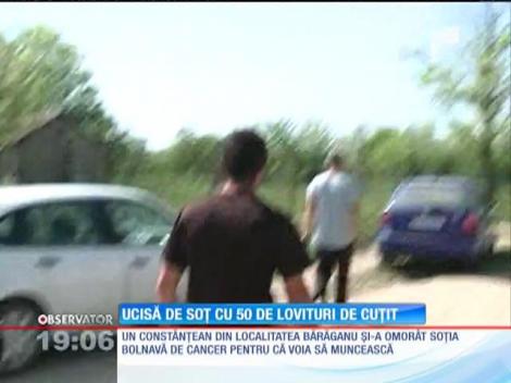 Ucisă de soț cu 50 de lovituri de cuțit