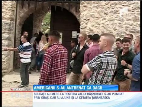 Americanii s-au antrenat ca dacii