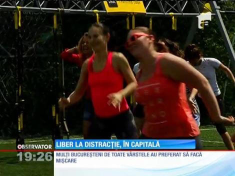 Liber la distracție, în Capitală