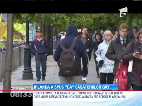 Irlanda a spus "da" căsătoriilor gay