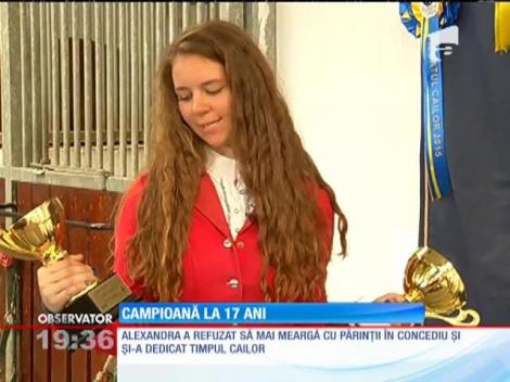 Campioană la 17 ani