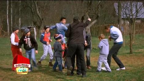 Nuiaua lui nea Mărin intră în acţiune! Răzvan şi Dani au fost bătuţi şi alergaţi! "Nu mai daaaa"