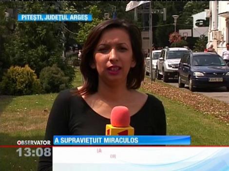 A supravieţuit miraculos după ce s-a prăbuşit în gol 25 de metri