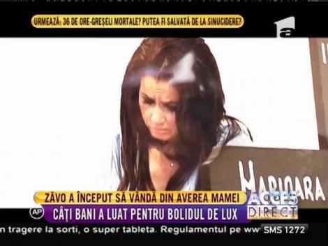Oana Zăvoranu a început să vândă din comorile lăsate de mama ei?