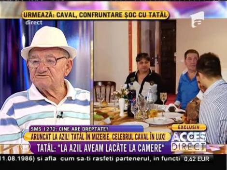 Tatăl lui Adi Caval: "I-am dat 25.000 de euro fiului să-mi facă o casă"