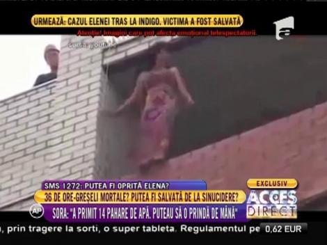 Tragedia femeii care a sărit de pe bloc! Detalii neştiute despre operaţiunea de salvare