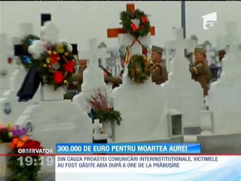 Familia Aurei Ion a primit despăgubiri! 300 de mii de euro au ajuns în conturile familiei