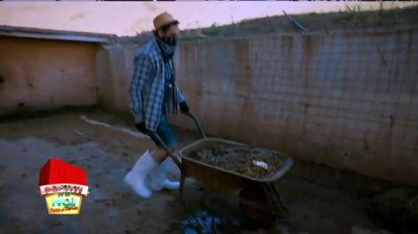 Răzvan şi Dani au ajuns la coada vacii! Niciodată nu au mai făcut aşa ceva! "Nu pot să respir"