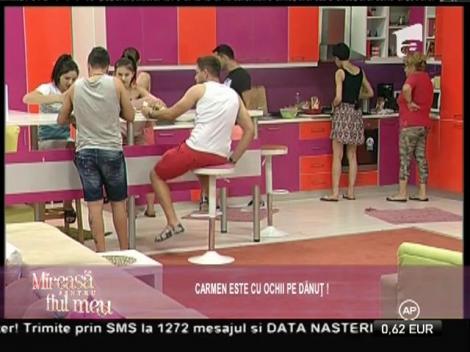 Dănuț: "Carmen vrea un bărbat umil, un cățeluș!"
