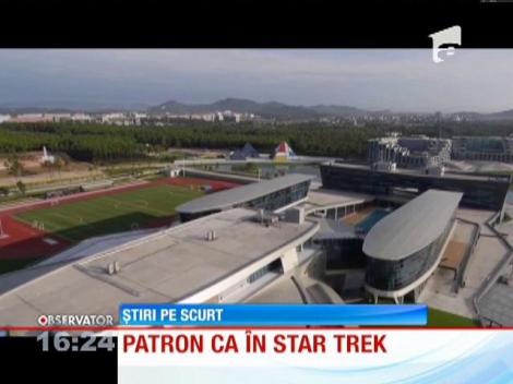 Un afacerist chinez şi-a construit o clădire de birouri sub forma navei Enterprise