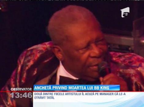 Ancheta privind moartea legendarului cântăreţ de blues BB King