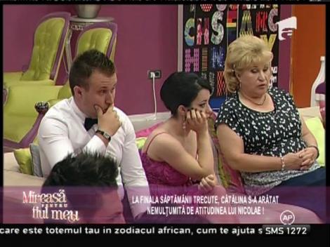 Tensiunea a atins cote maxime! Cătălina şi Nicolae, discuţii aprinse