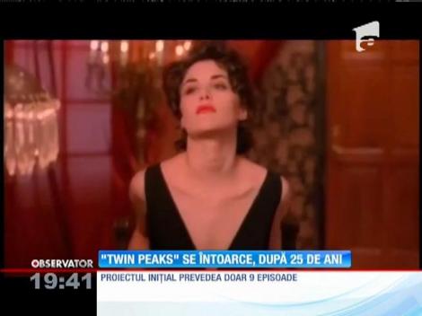 Twin Peaks revene pe micile ecran