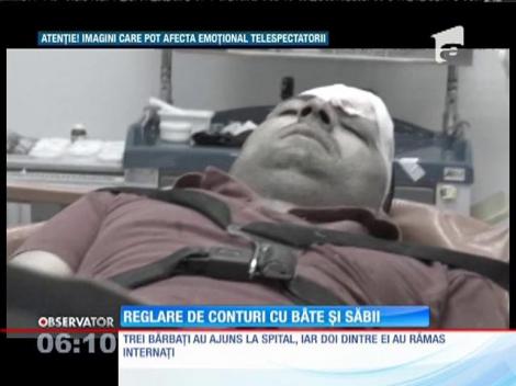 Reglare de conturi cu bâte și săbii într-o localitate din Dâmboviţa