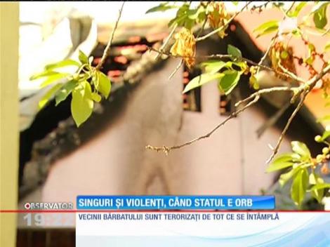 Un bărbat din Otopeni cu probleme psihice îşi terorizează vecinii