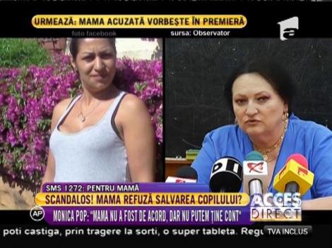 Mama unui băieţel din Săruleşti accidentat la ochi a refuzat salvarea