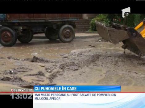 125 de gospodării din judeţul Maramureş au fost afectate de inundaţii