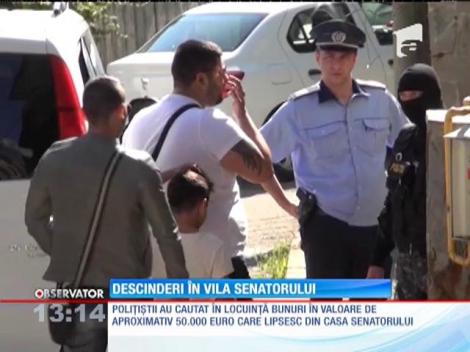 Descinderi în vila senatorului din Iaşi, Ionel Agrigoroaiei