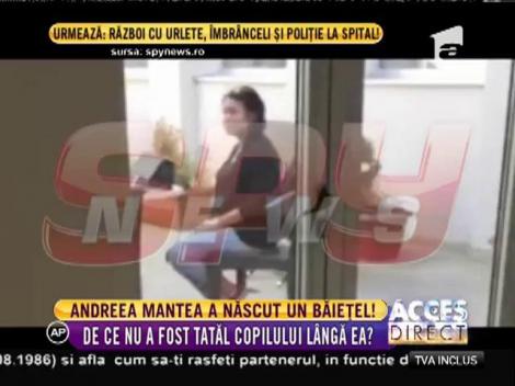 Andreea Mantea a născut un băiețel!