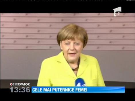 Angela Merkel, cea mai puternică femeie din lume