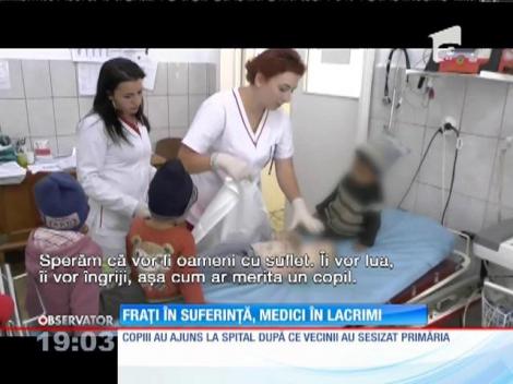 Patru fraţi au ajuns într-o stare deplorabilă la spitalul din Bicaz