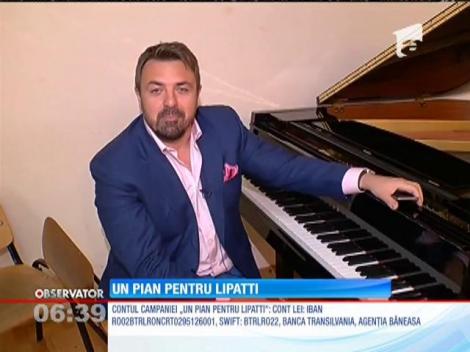 Horia Brenciu s-a alăturat campaniei "Un Pian pentru Lipatti"