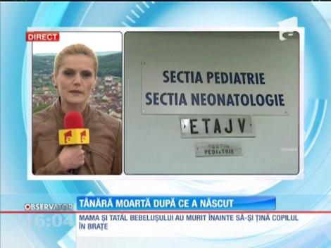 O tânără din Vaslui a murit după ce a născut un băiețel