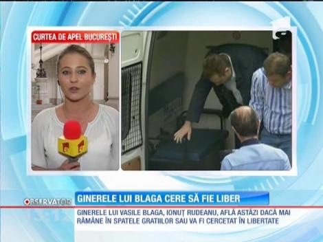 Ginerele lui Blaga cere să fie liber