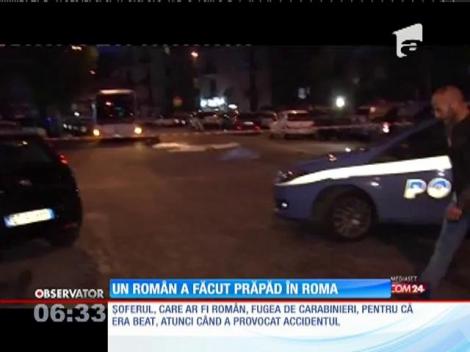 Un român a făcut prăpăd în Roma
