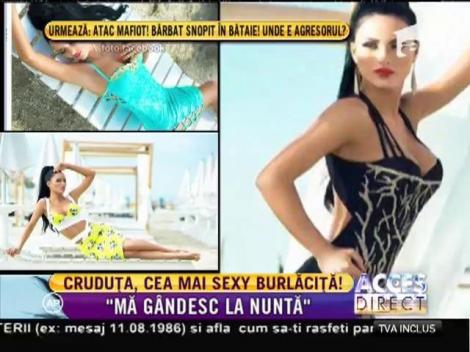 Daniela Crudu este noua "Burlăciţă"! Focoasa brunetă e hotărâtă să îşi găsească marea dragoste