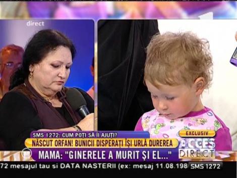 Mama Alinei, tânăra care s-a stins imediat după ce a născut: "Și ginerele meu a murit electrocutat pe șantier!"