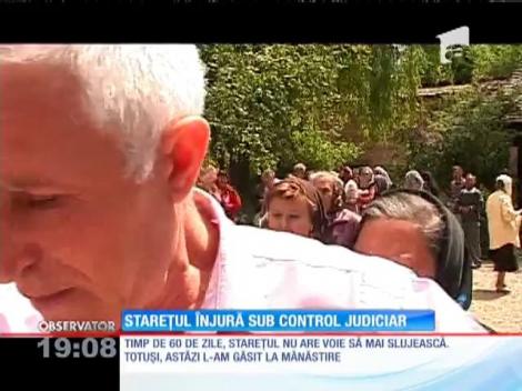 Stareţul unei mănăstiri din Argeş a înjurat şi a blestemat în faţa camerelor mai ceva la uşa cortului