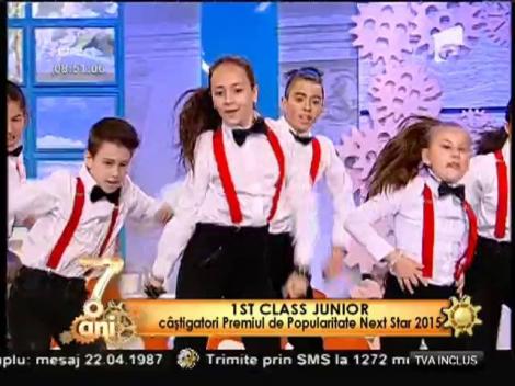 1st Class Junior, câştigătorii Premiului de Popularitate Next Star 2015