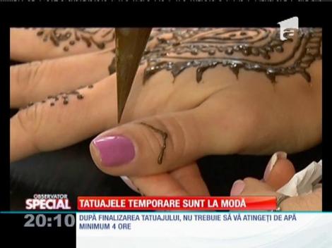 SPECIAL! Tatuajele temporare sunt la moda