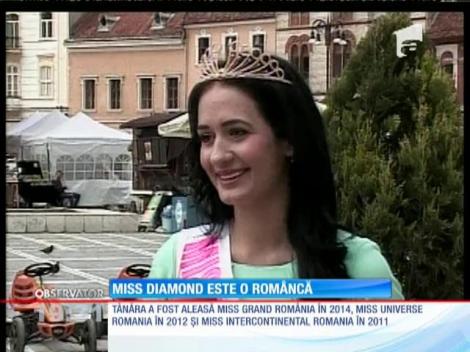 Românca Delia Duca a câștigat titul de Miss Diamond of the World