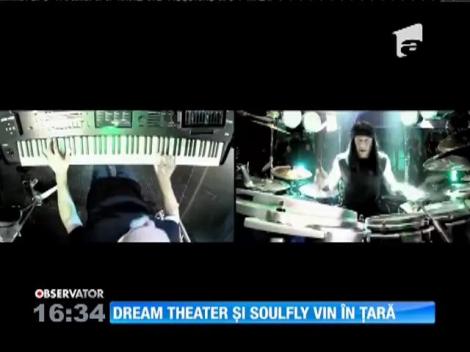Dream Theater și Soulfly vor concerta în România