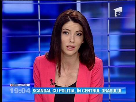 Un șofer a fost bruscat de polițiști pentru că nu a vrut să se legitimeze