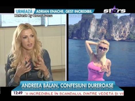 Andreea Bălan, mărturisiri dureroase despre tatăl său: "Mă bătea şi l-am blamat pentru asta"