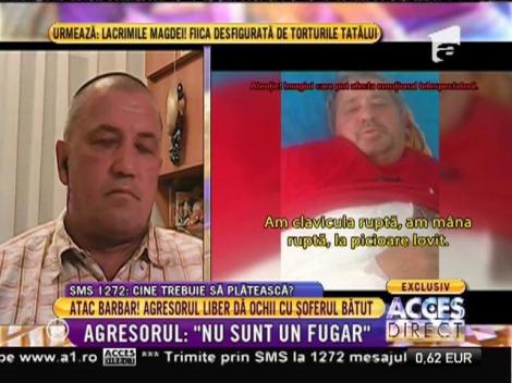 Bărbatul care l-a lovit fără milă pe taximetristul care a dat cu maşina peste tatăl lui face dezvăluiri care răstoarnă tot!