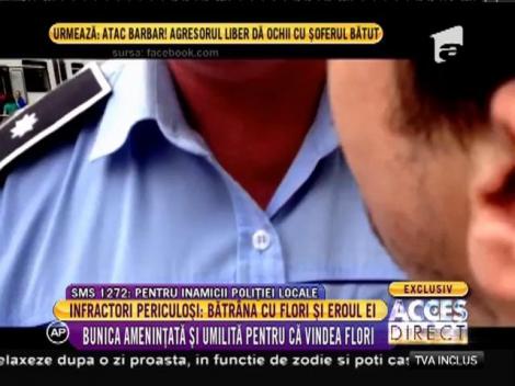 S-au descoperit cei mai mari infractori ai Bucureștiului! O bătrână înarmată cu o găleată cu flori