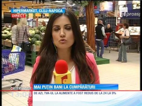 Mai puțin bani la cumpărături