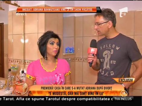 Premieră! Iată casa în care s-a mutat Adriana Bahmuţeanu după divoț