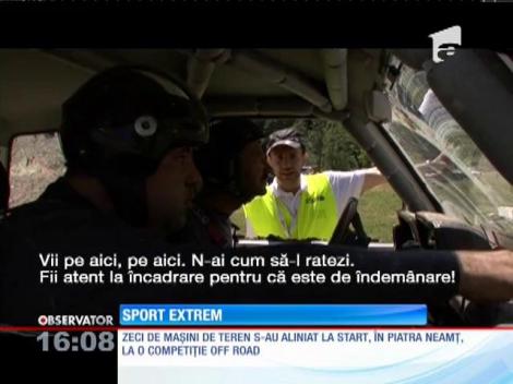 Sport extrem printre copaci