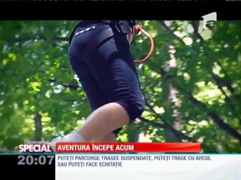 SPECIAL! Parcul de aventură de l&acirc;ngă Baloteşti