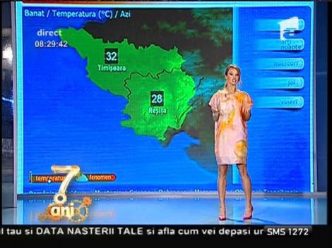 Soarele ne răsfaţă astăzi! Vremea cu Flavia Mihăşan