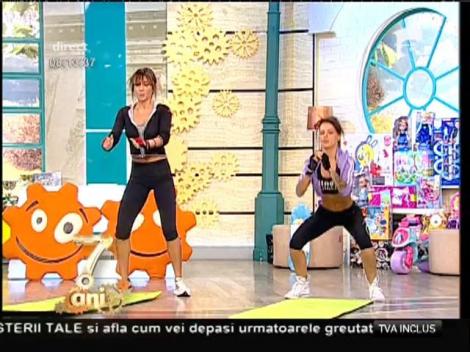 Explozie de senzualitate şi sex-appeal! Bianca şi Anne, fetele lui Neby, antrenament incendiar la primele ore ale dimineţii