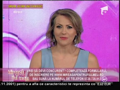 Anunţul SENZAŢIONAL făcut de Mirela Boureanu Vaida! Ce se va întâmpla la "Mireasă pentru fiul meu"