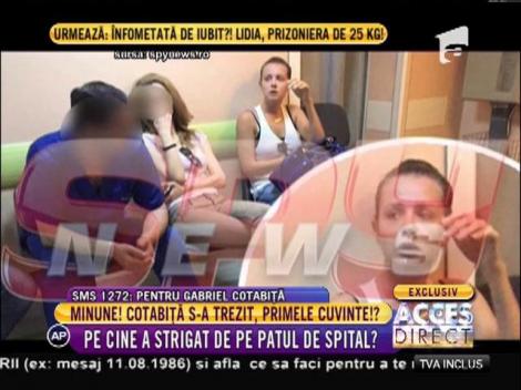 Miracol! Gabriel Cotabiţă a deschis ochii!