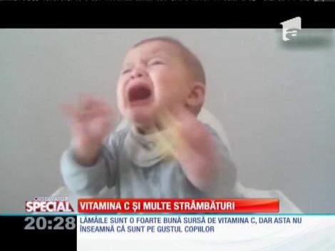 SPECIAL! Vitamina C şi multe strâmbături